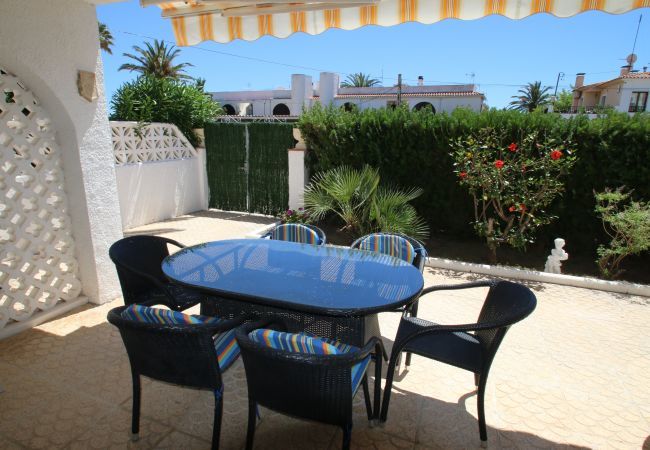 terrasse ensoleillée maison lara miami platja